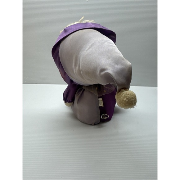 Lot of 2 Vintage Wind-Up Musical Clown Dolls w/ Starry Eyes – 8" Moving Heads - Picture 10 of 12